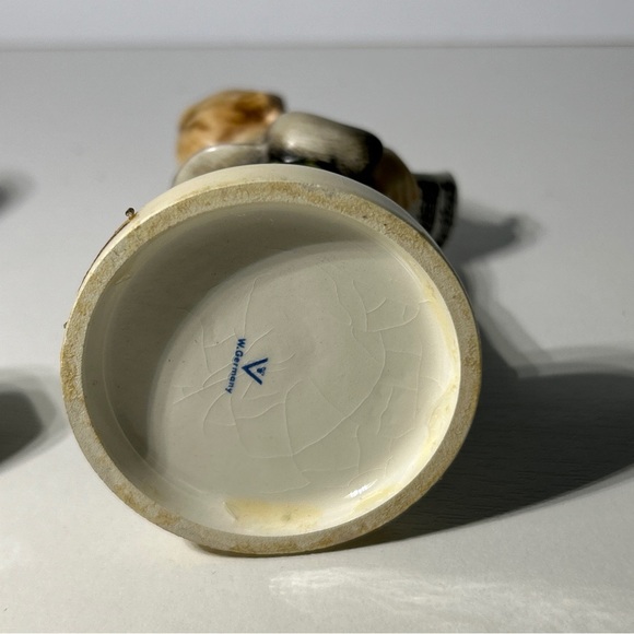 Hummel Goebel Lot #129 Band Leader 5" & 2 #135 Soloist 4.5” Lot Of 3 Musical - Picture 9 of 10